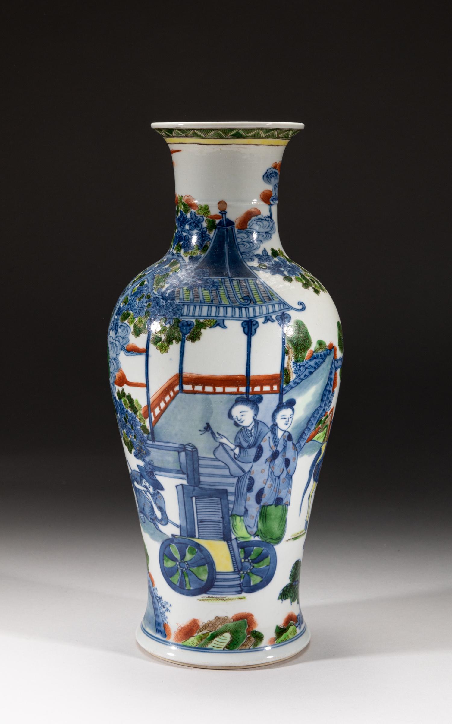 Rare Chinese Export Porcelain Vase (1 of 18)