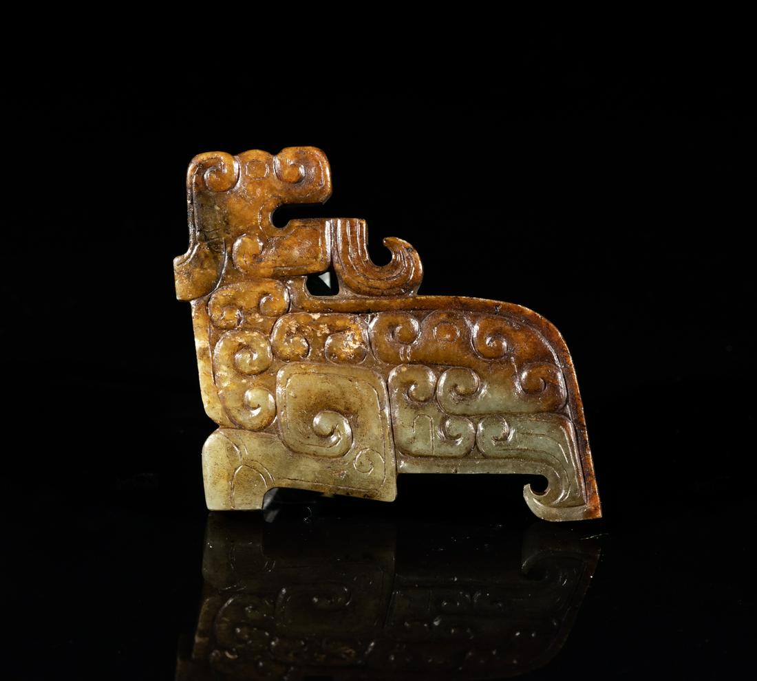 Chinese Jade Carving of Dragon (1 of 10)