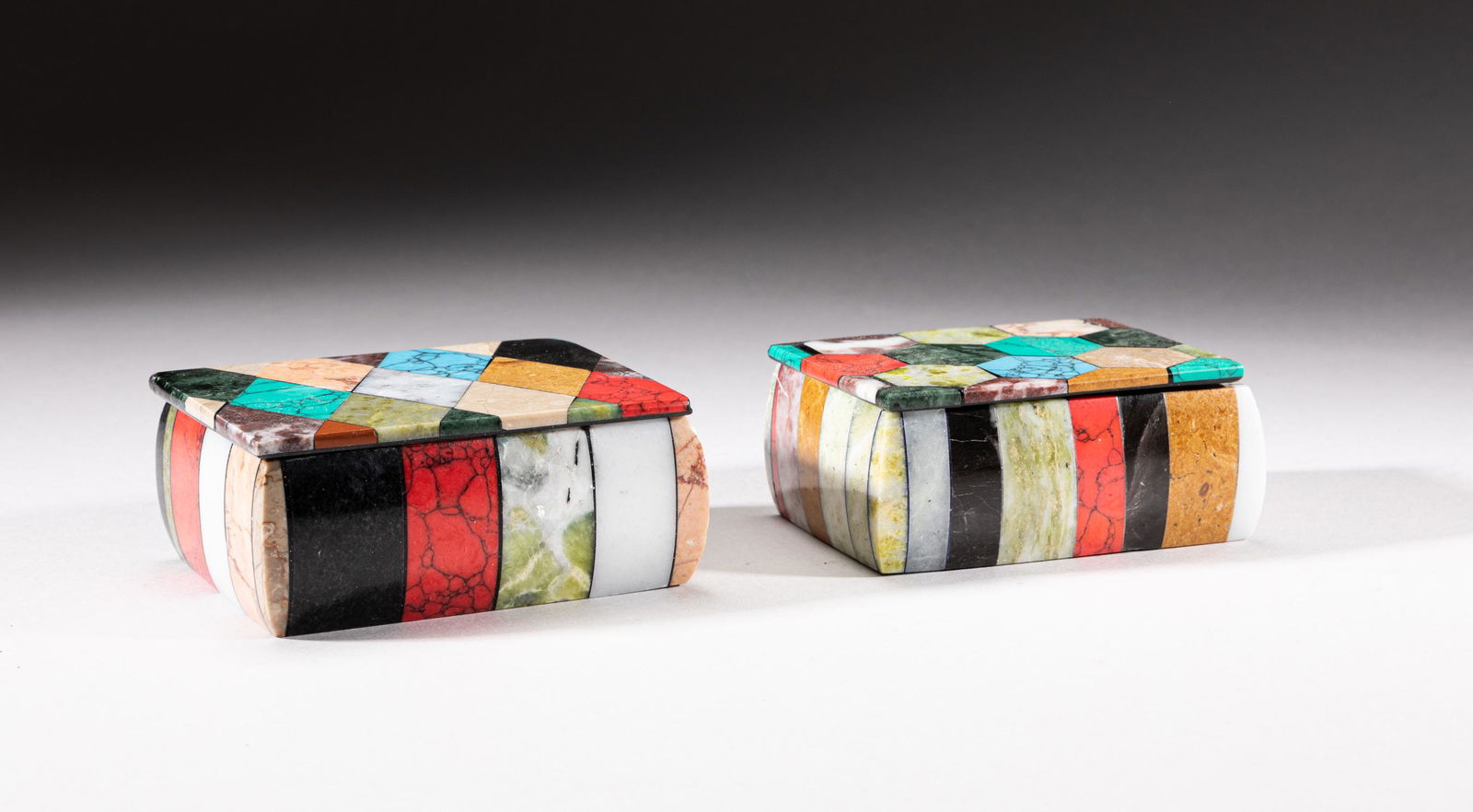 Collectible English Type Gem Stone Box (1 of 13)