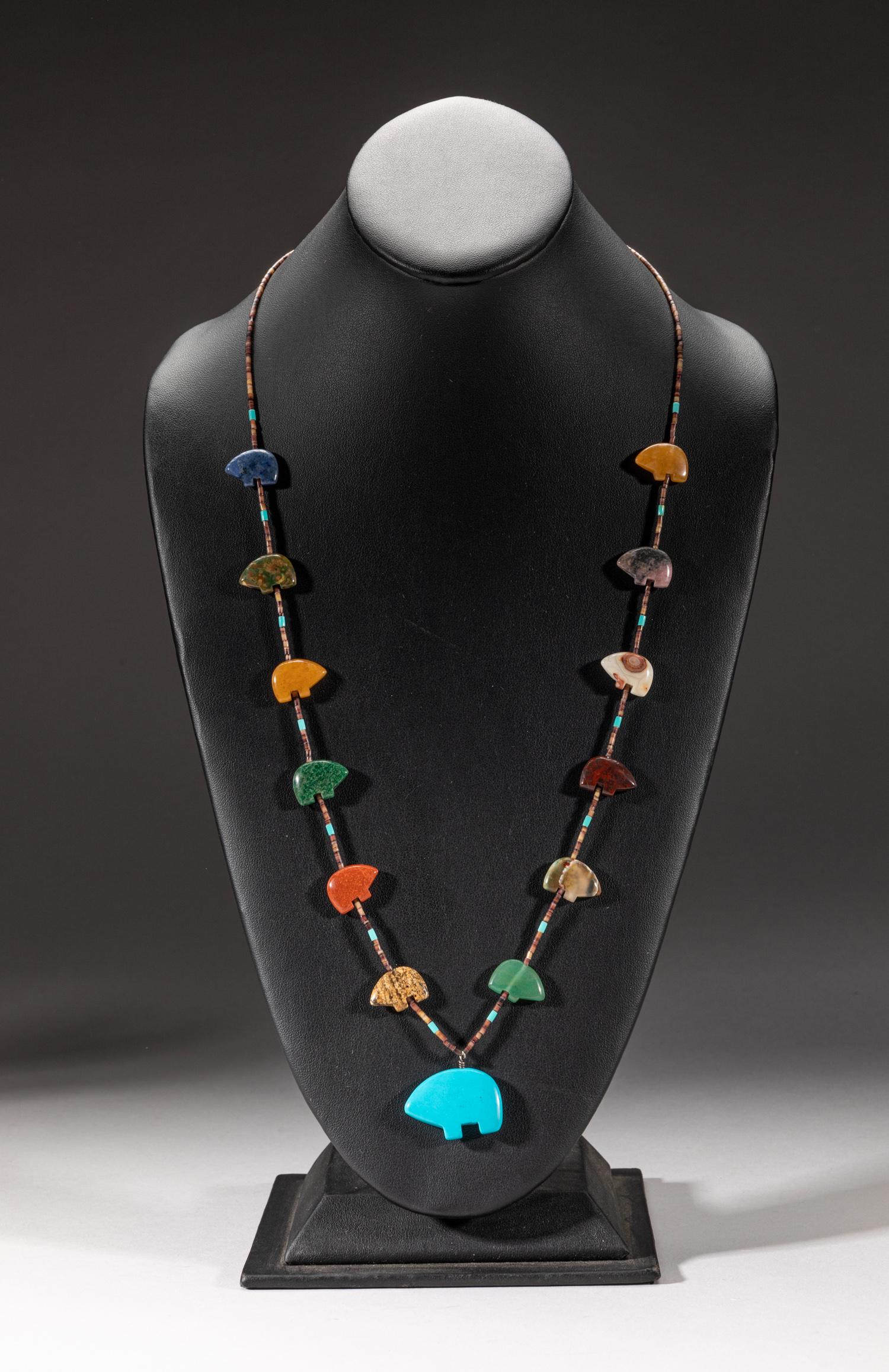 Designed Navajo Fetish Necklace (1 of 9)