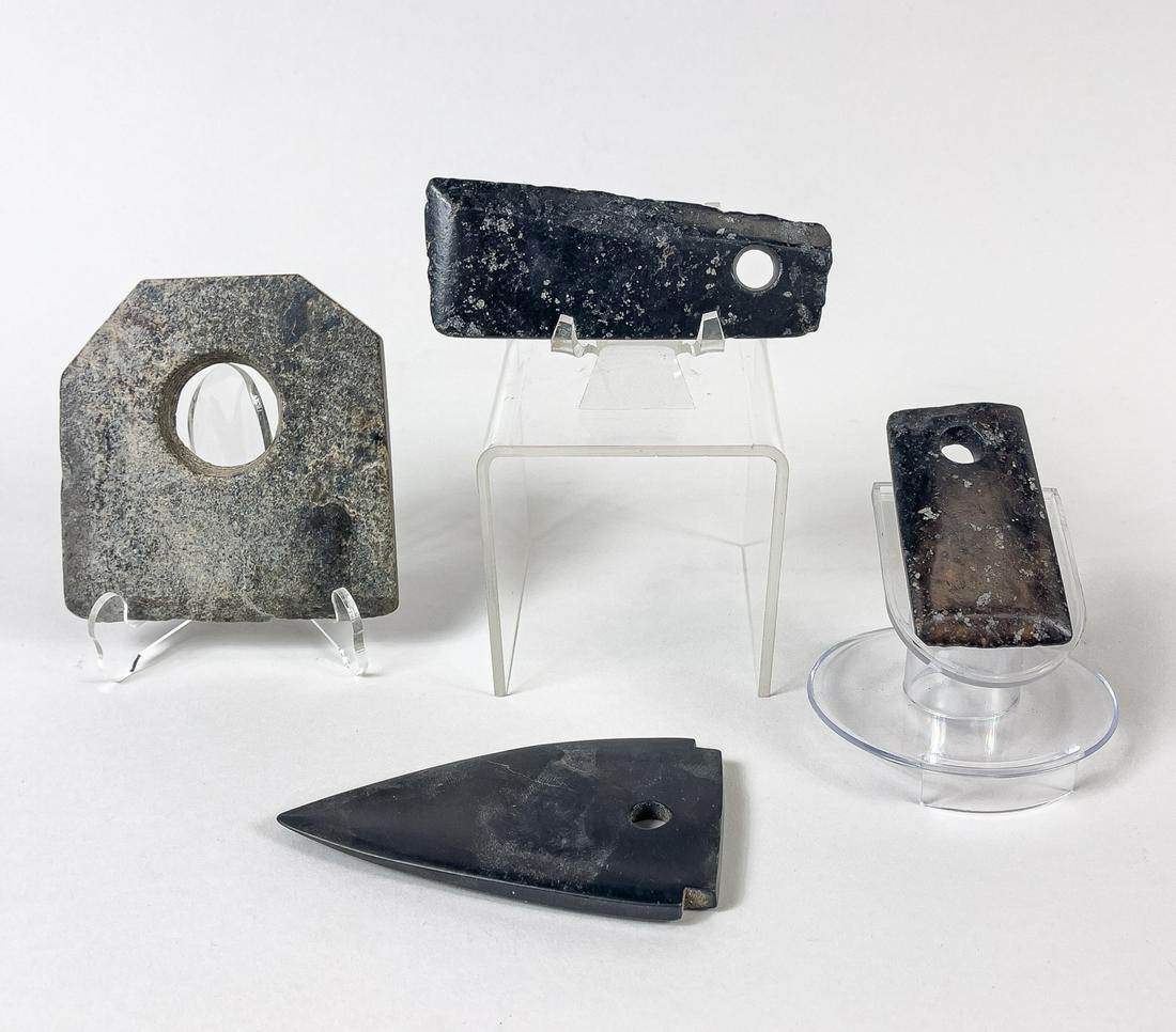 Estate Chinese Old Jade Carvings (1 of 12)