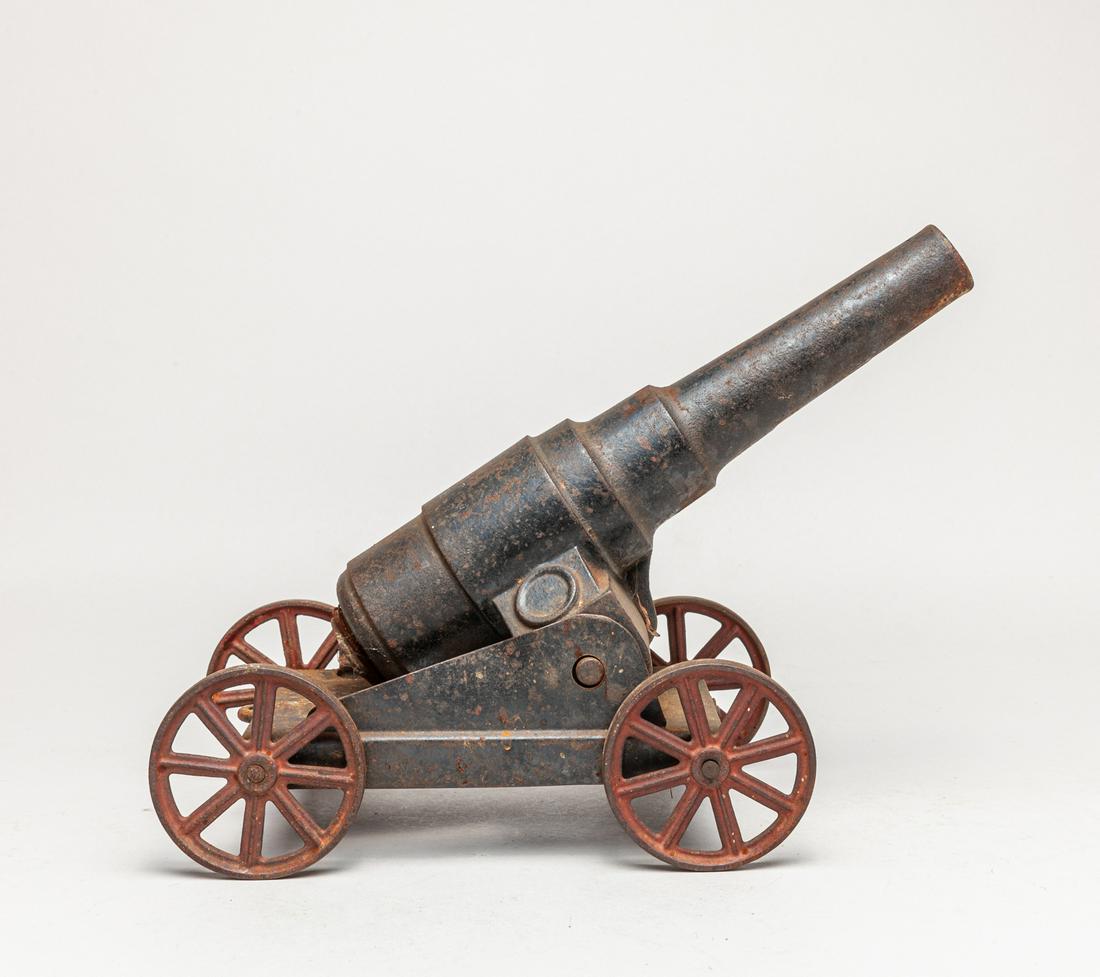 Collectible Vintage Metal Cannon Sculpture (1 of 13)