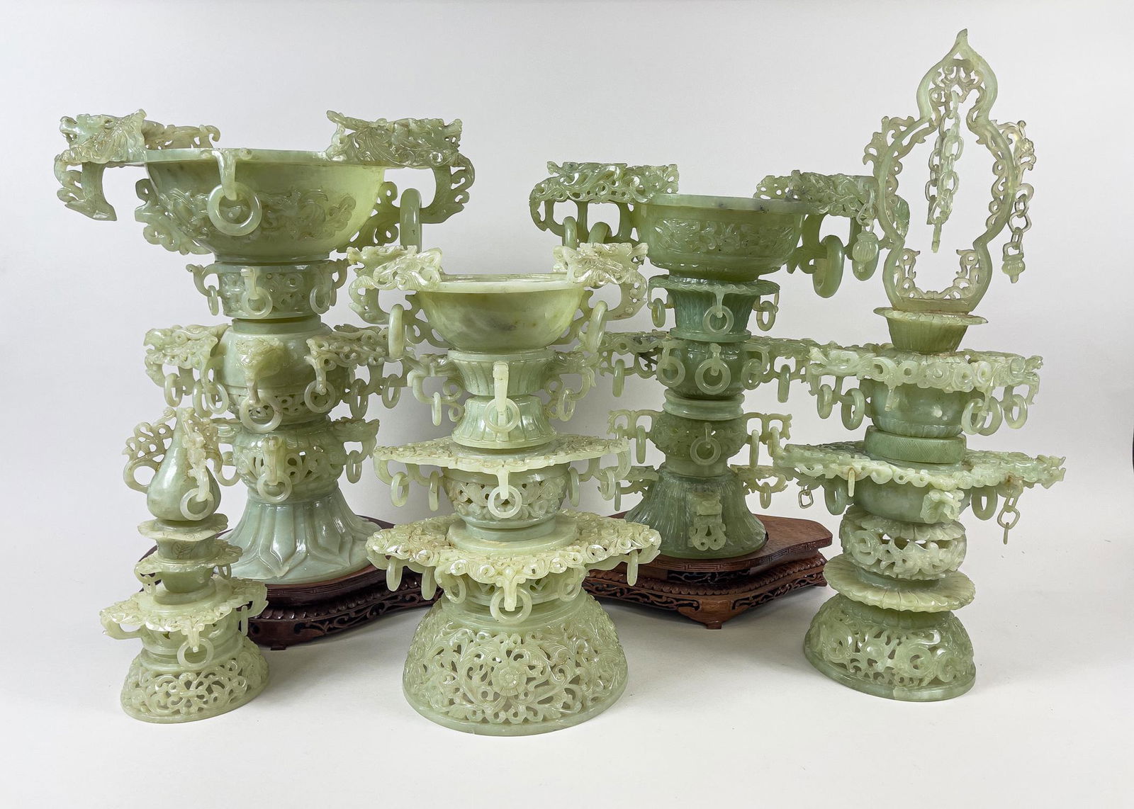 Chinese Export Translucent Jade Table Sculpture (1 of 13)