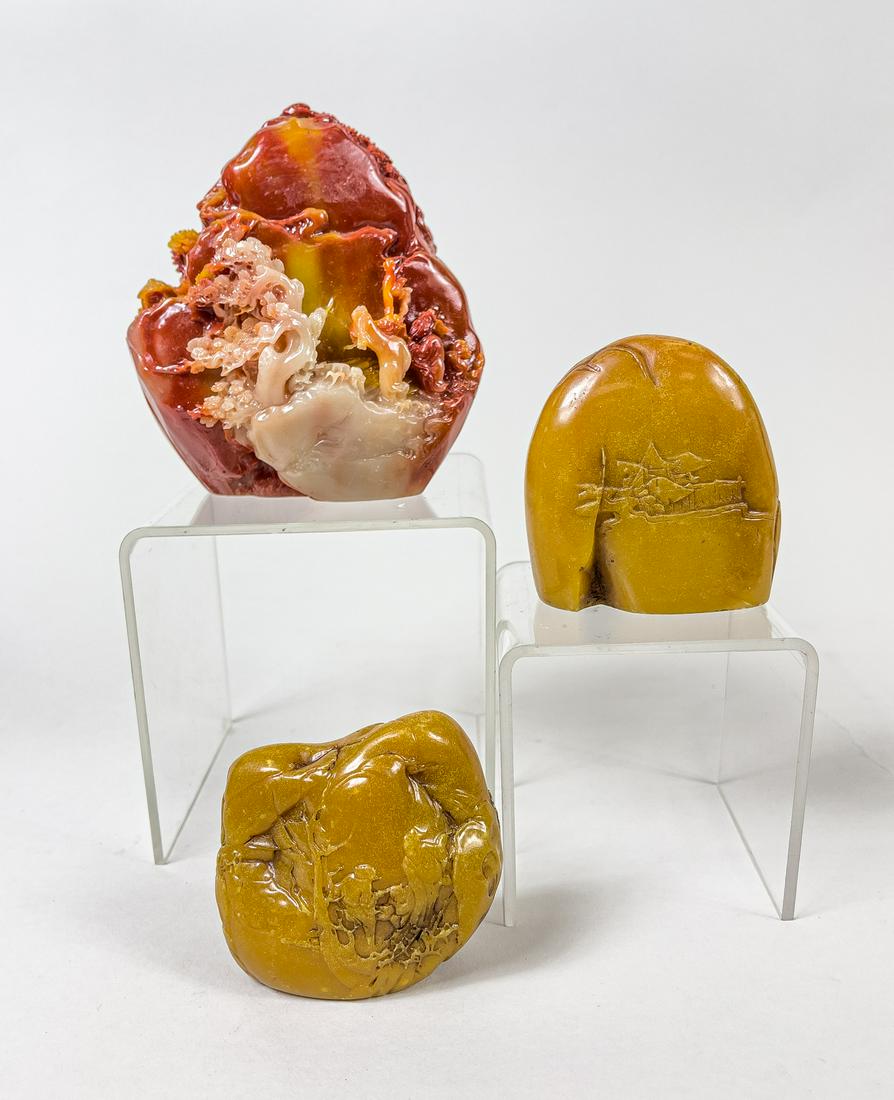 Estate Chinese  Carved Table Sculptures (1 of 8)