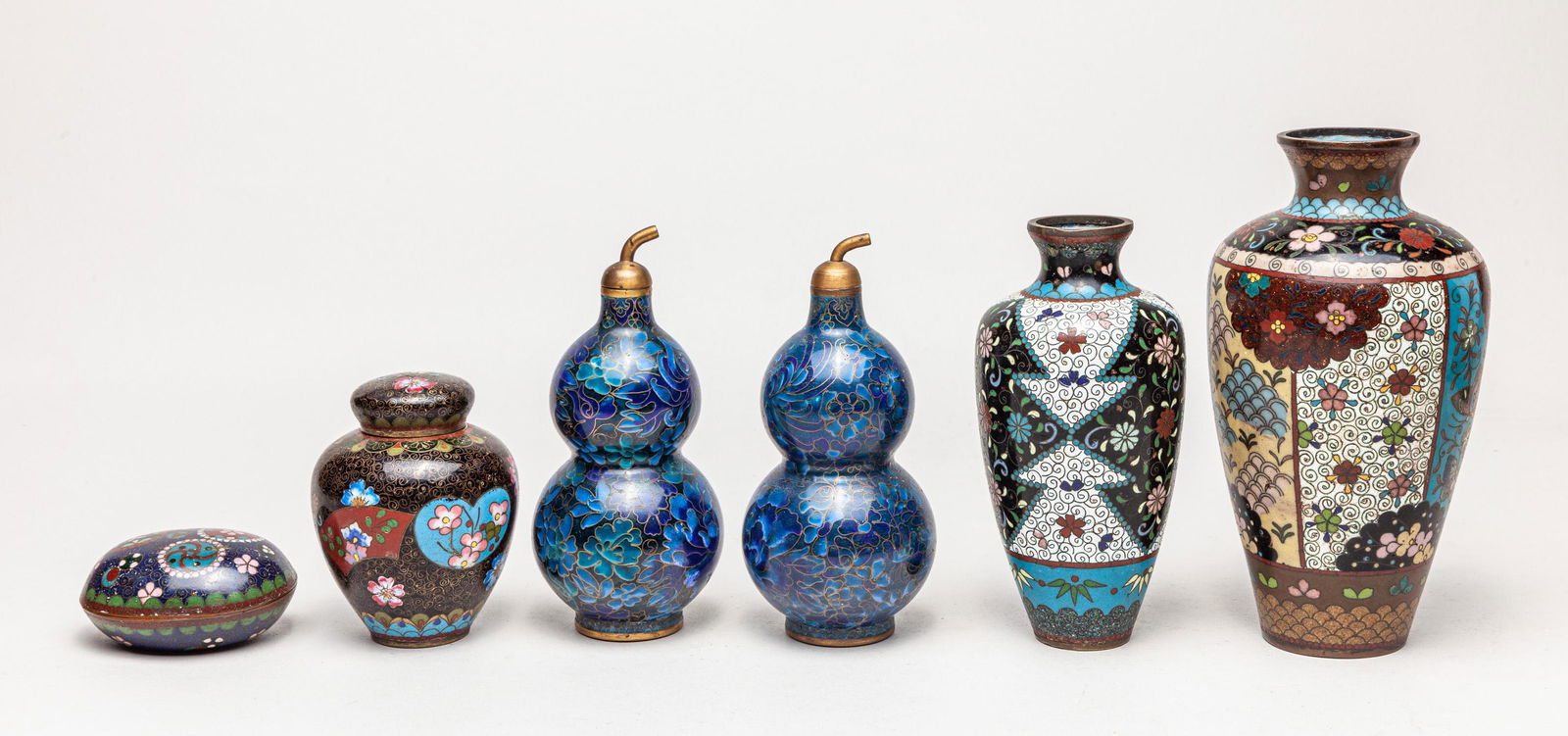 Collectible Chinese/Japanese Cloisonne Wares (1 of 13)
