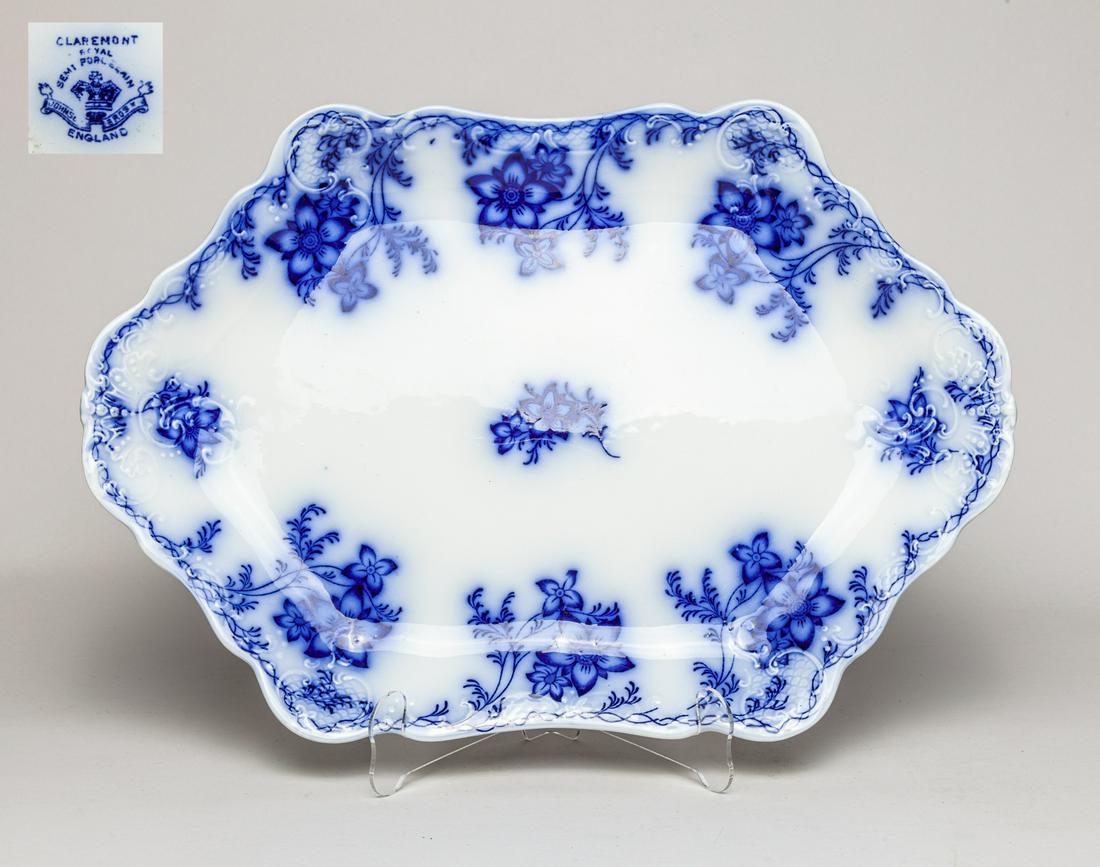 Claremont Royal Semi Porcelain Plate England (1 of 10)