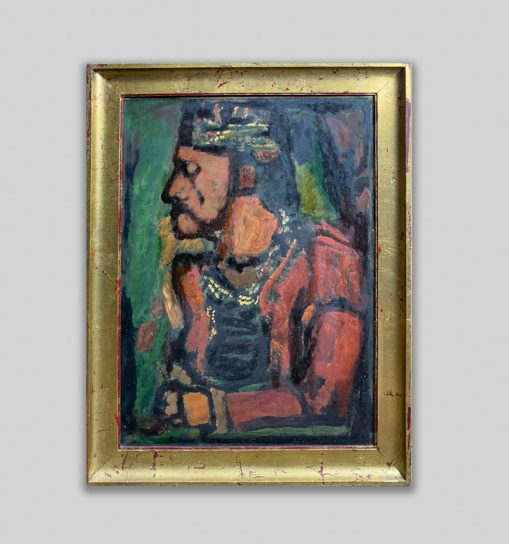 Georges Rouault Oil Painting of The Old King (1 of 10)