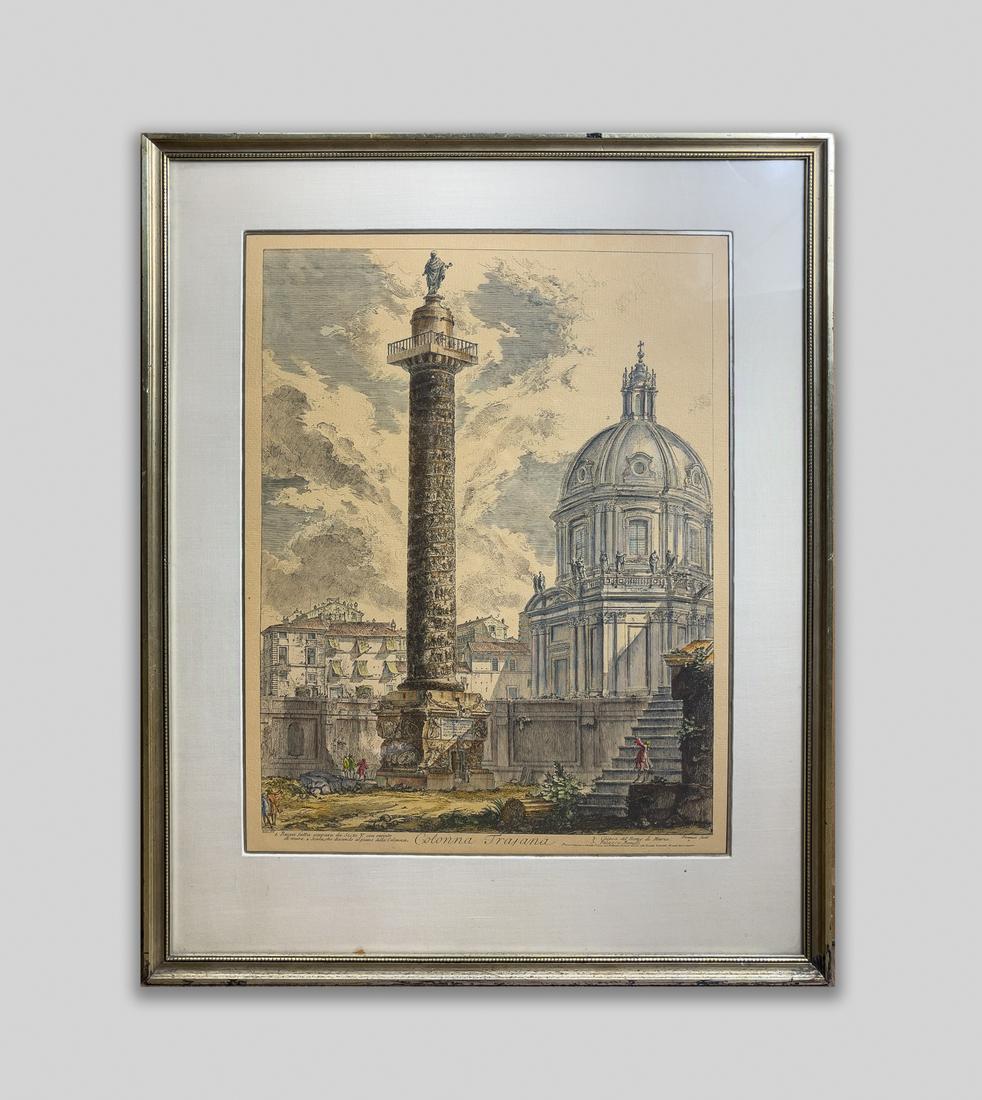 Parenasi, Etching of Trajan's Column (1 of 11)