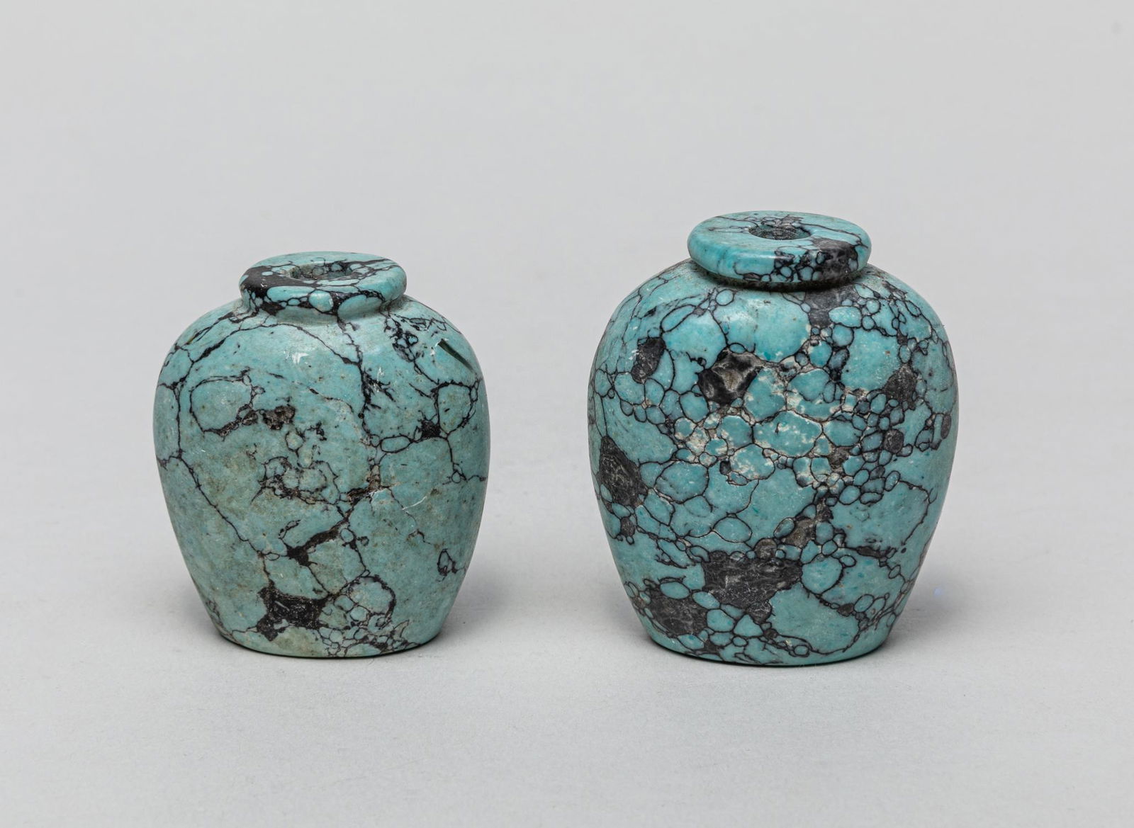 Vintage Chinese Turquoise Snuff Bottle (1 of 12)