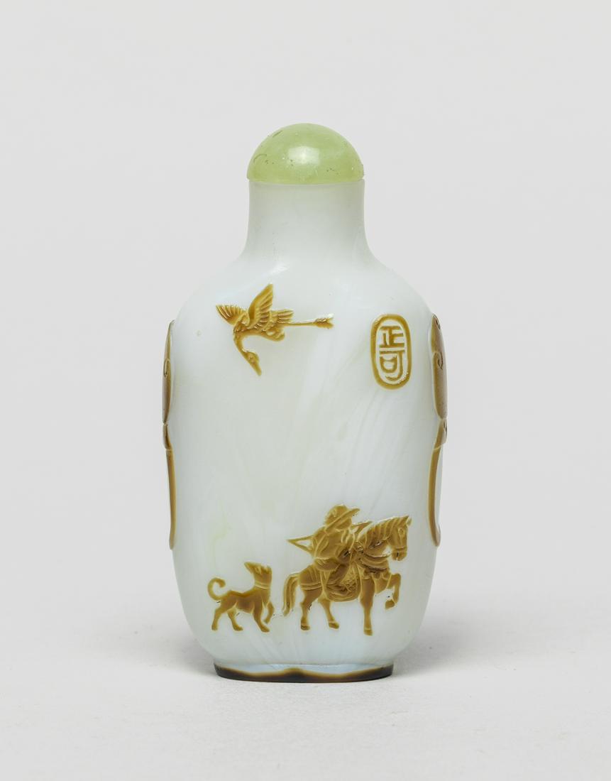 Important Chinese Overlay Glass Snuff Bottle (1 of 14)