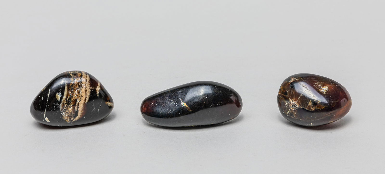 Rare Blue Amber Nuggets (1 of 10)