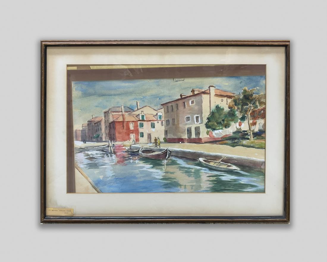 Water Color Painting of Villiage (1 of 7)