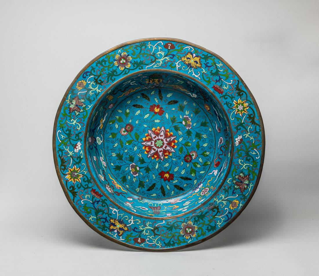 Massive Chinese Export Cloisonne Charger (1 of 11)