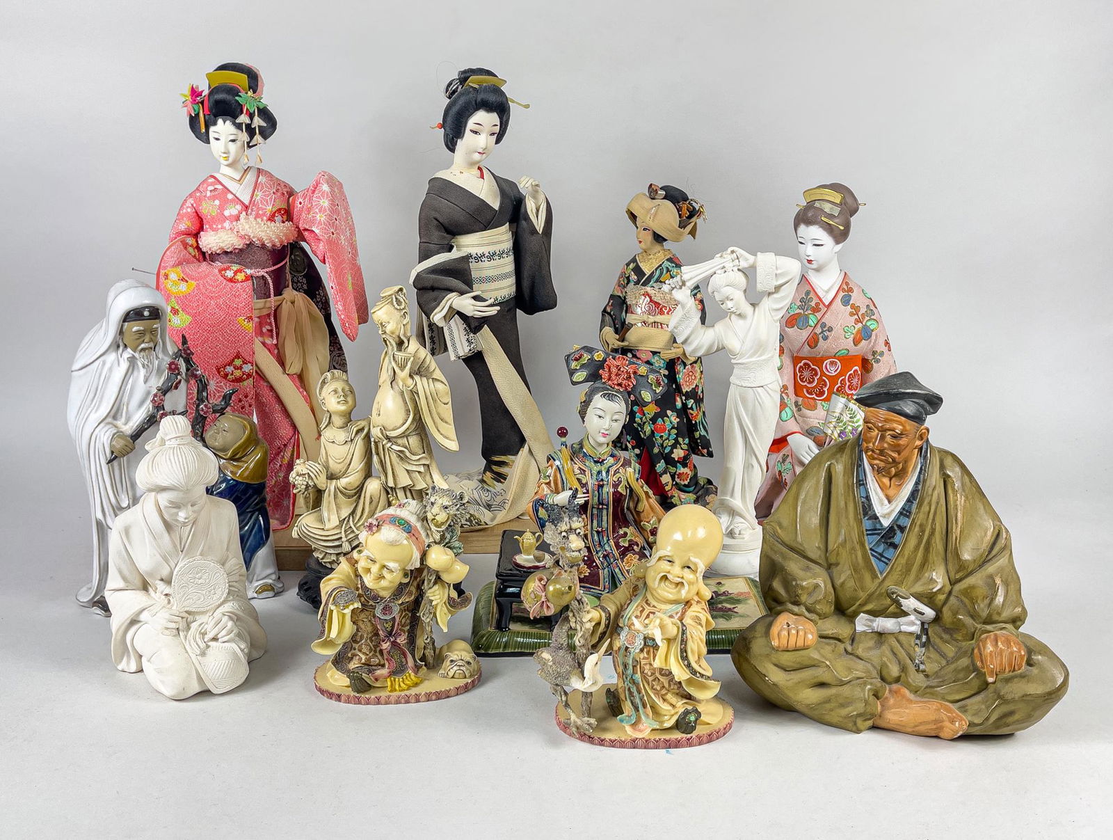 Collectible Asian Porcelain and Geisha Dolls (1 of 15)