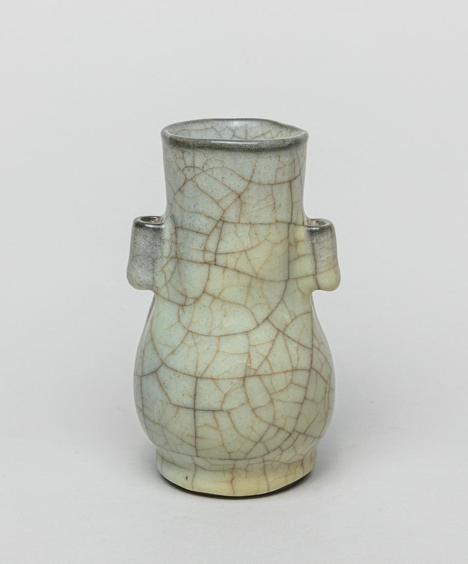 Chinese Ge Type Porcelain Cabinet Vase (1 of 13)