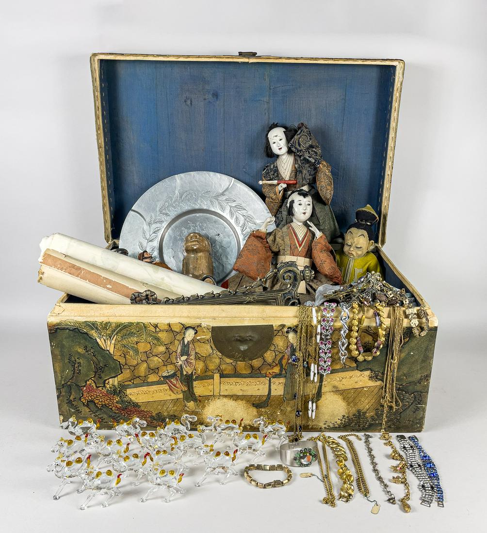 Estate Asian Art and Costume Jewelry (1 of 17)