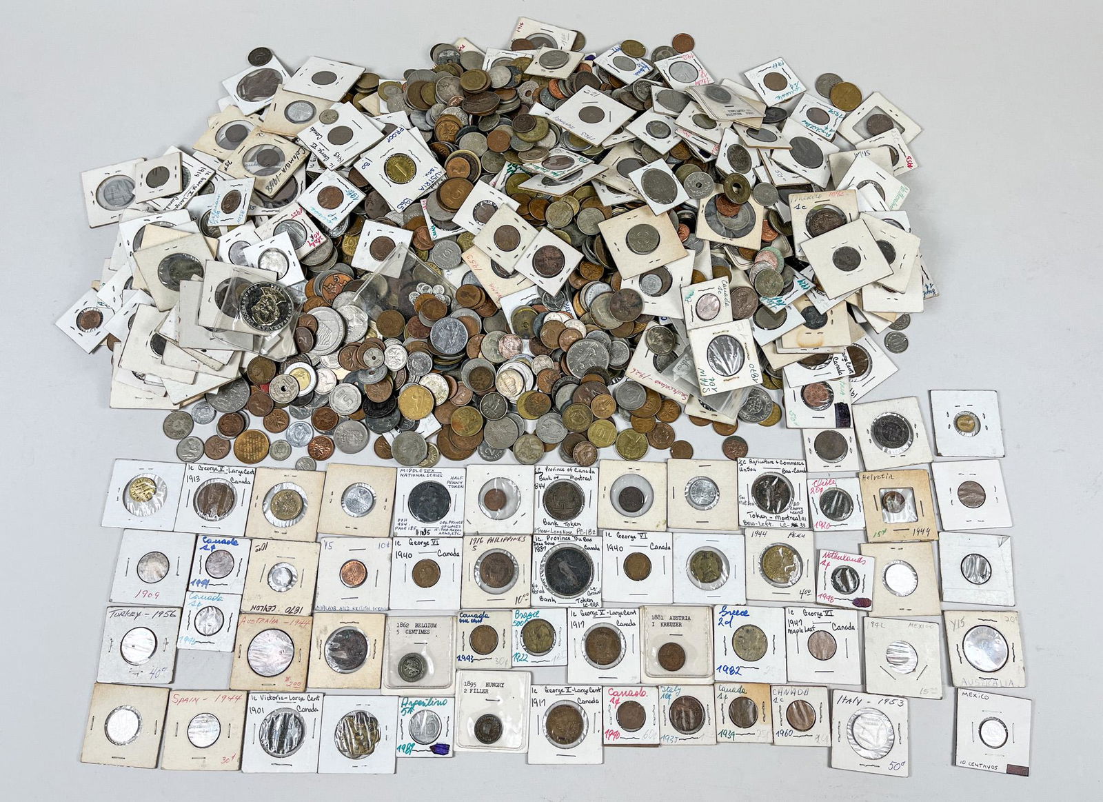 Collection Estate Mixed USA & World Coins (1 of 11)
