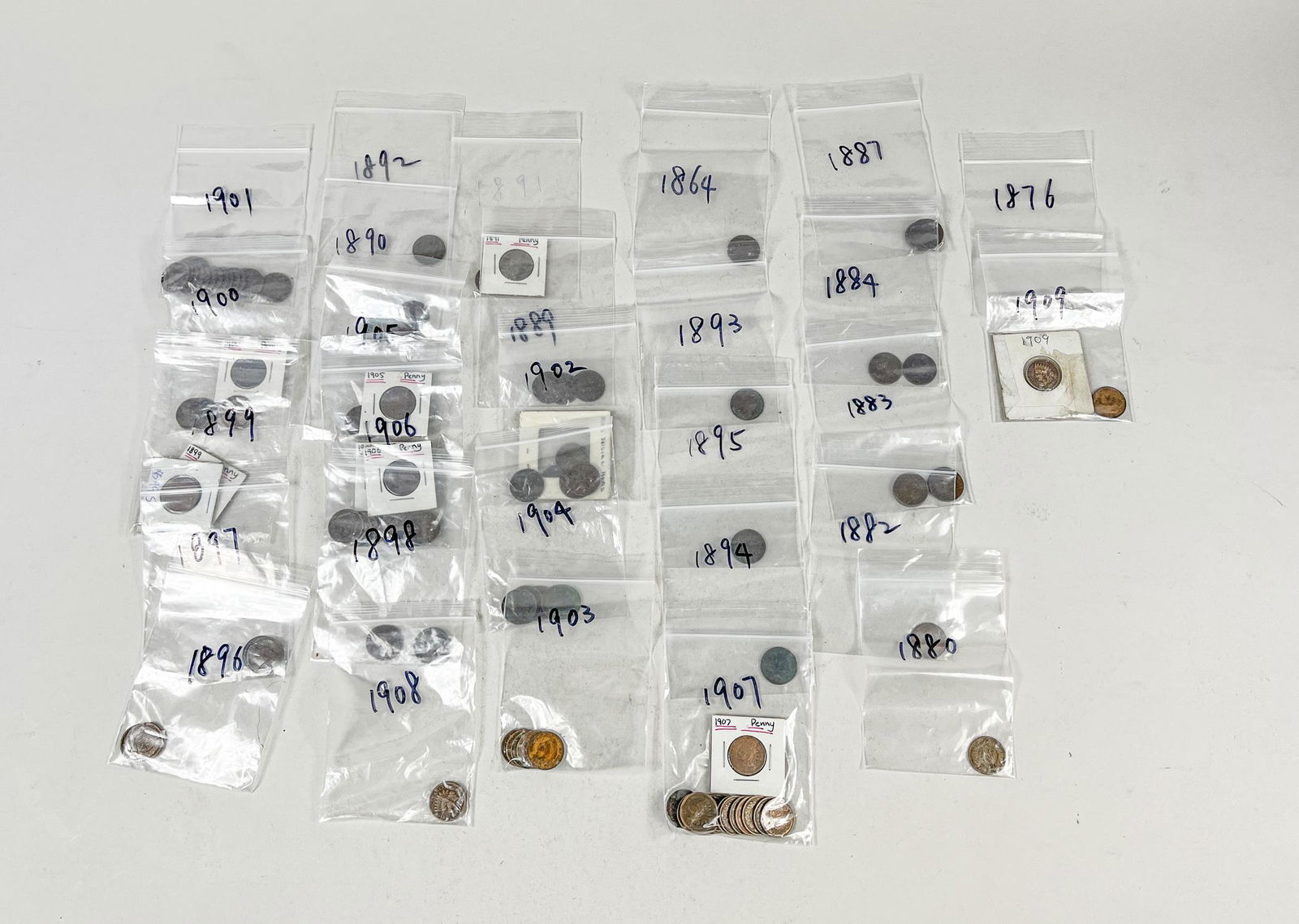 Group Antique USA Coins (1 of 9)