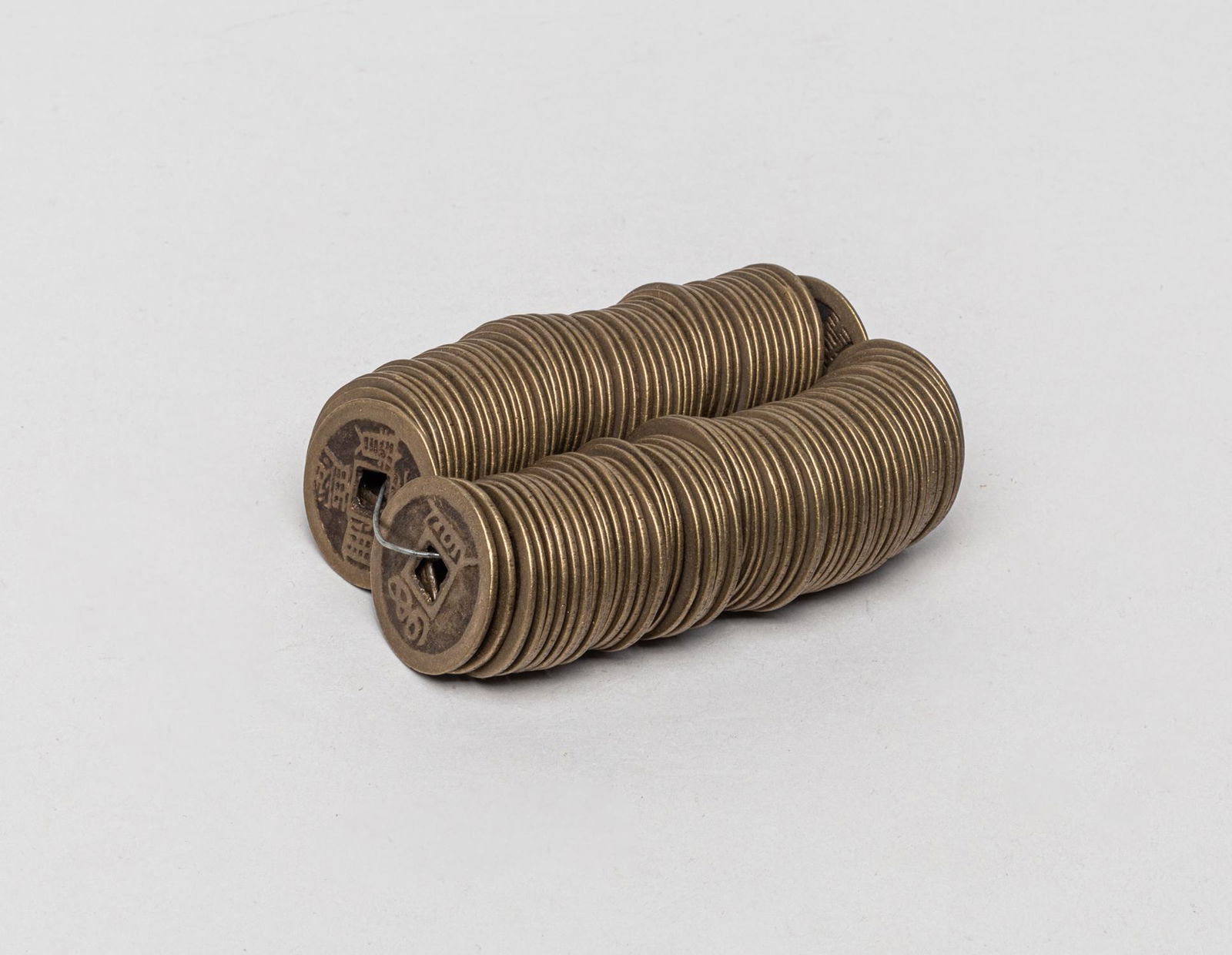 Group Estate Chinese Brass Coins (1 of 8)