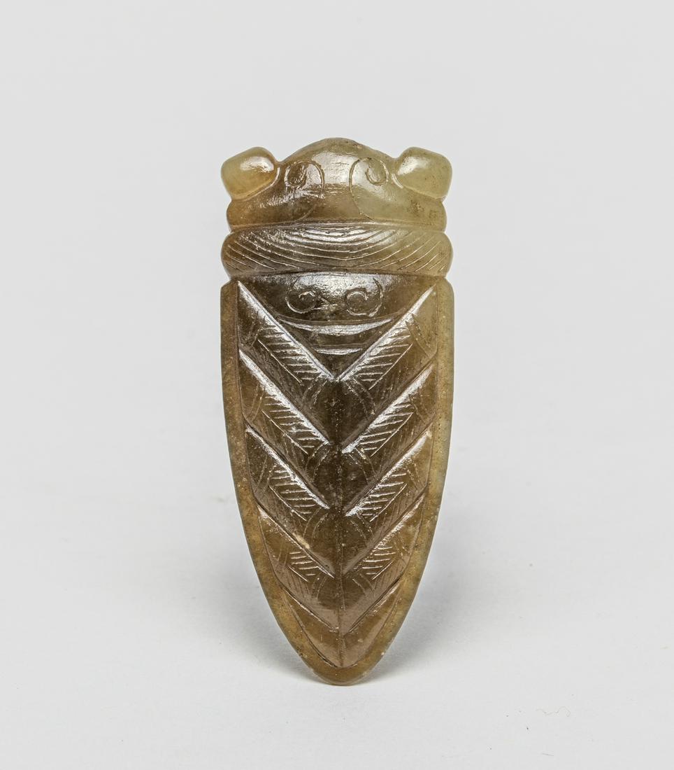 Chinese Jade Carving Cicada (1 of 12)
