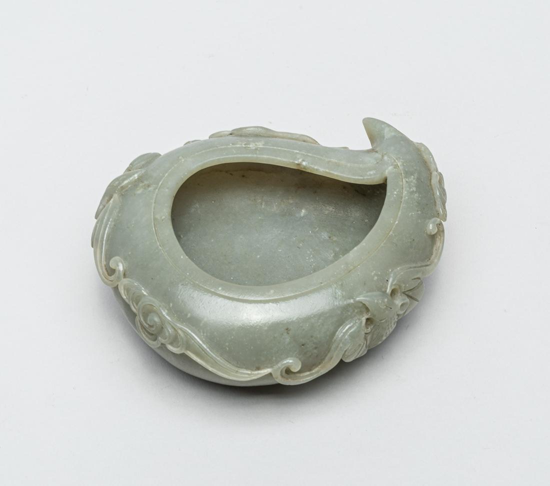Large Chinese Peach Form Jade Washer (1 of 14)