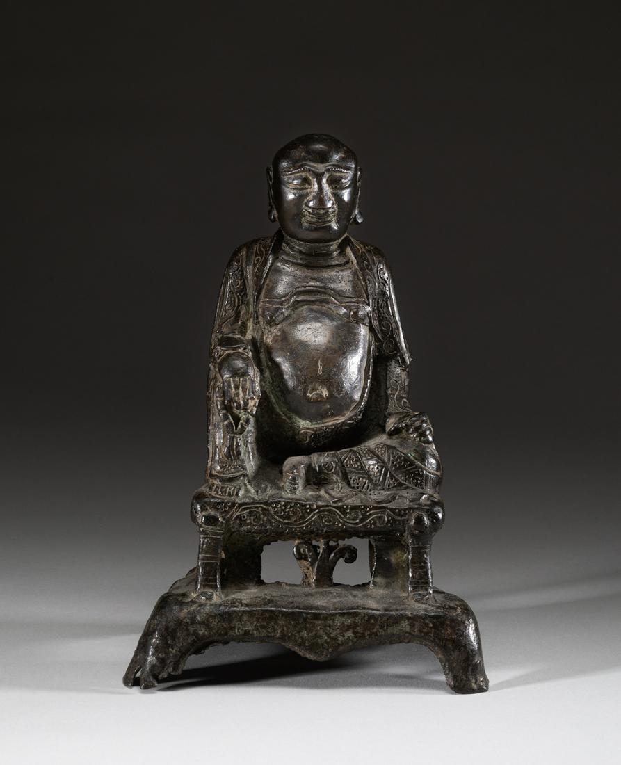 Chinese Metal Ming Type Buddha (1 of 14)