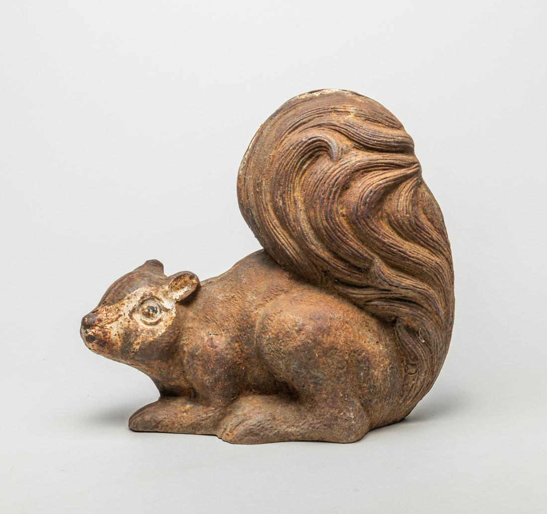 Large Garden Art Metal Squirrel (1 of 12)