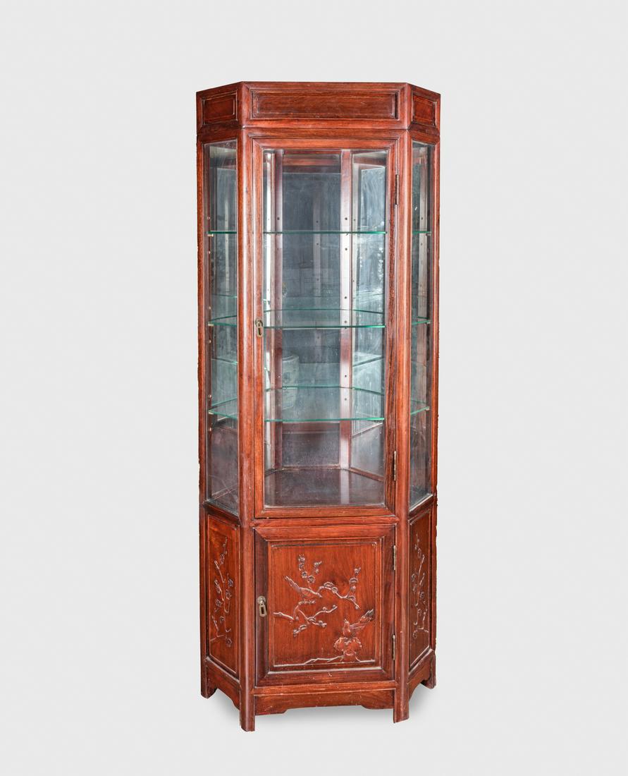 Vintage Chinese Rosewood Cabinet (1 of 10)