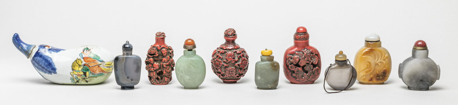 Estate Chinese Snuff Bottle Collections (1 of 13)