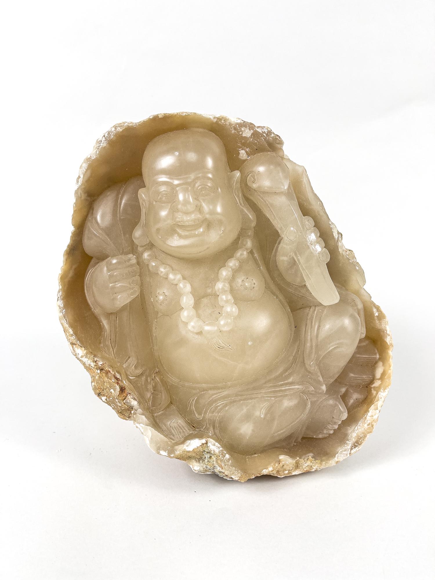 Massive Chinese Stone Buddha (1 of 9)