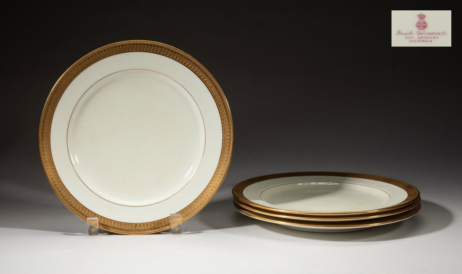 Tiffany & Co. Minton Gold Porcelain Dinner Service (1 of 12)