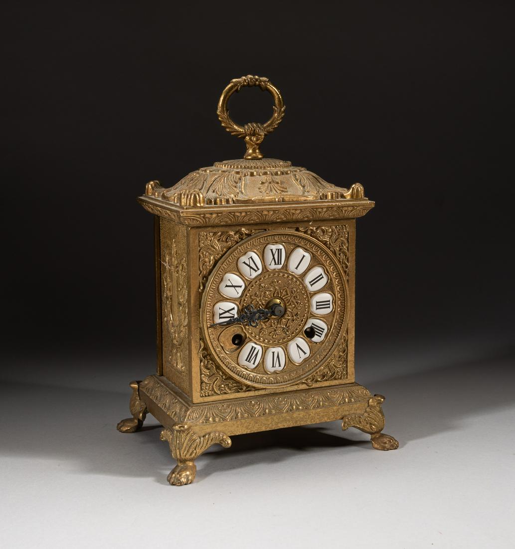 Collectible Gilt Bronze Table Clock (1 of 11)