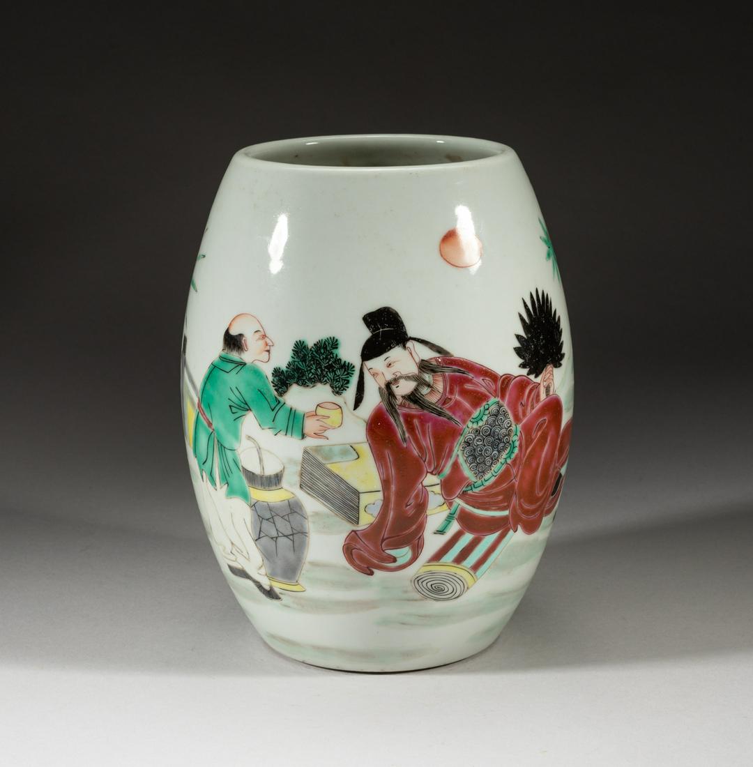 Rare Chinese Wuchai Porcelain Vase (1 of 13)