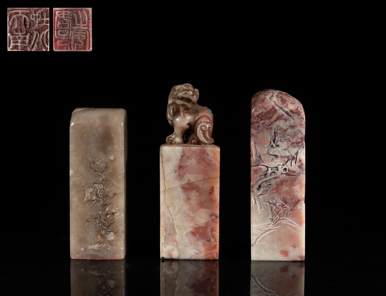 Rare Chinese Shoushan Stone Seals (1 of 17)