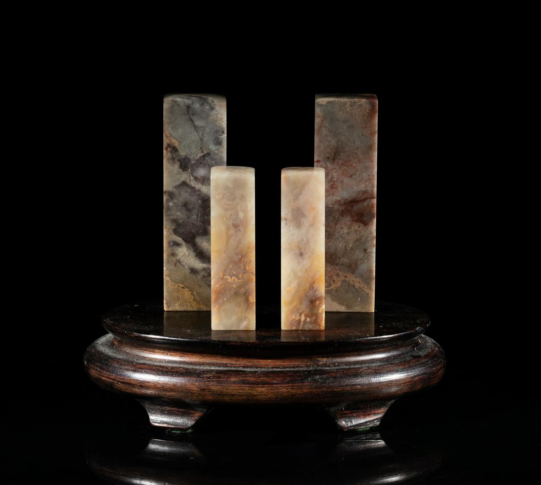 Chinese Export Translucent Shoushan Stone Seals (1 of 14)