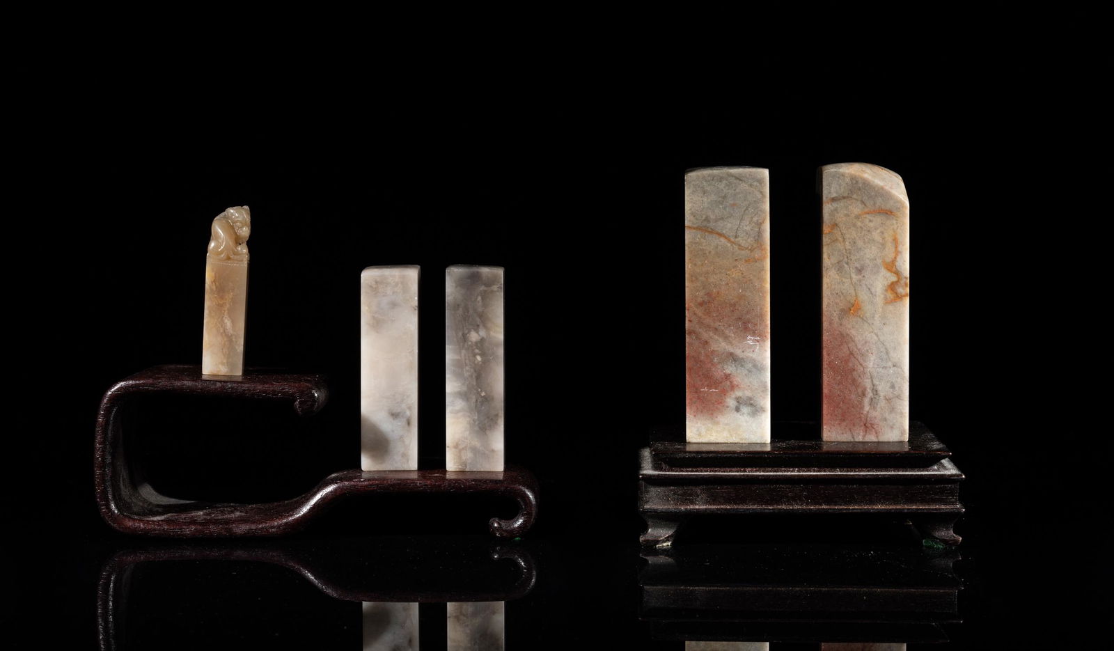 Chinese Export Translucent Shoushan Stone Seals (1 of 19)