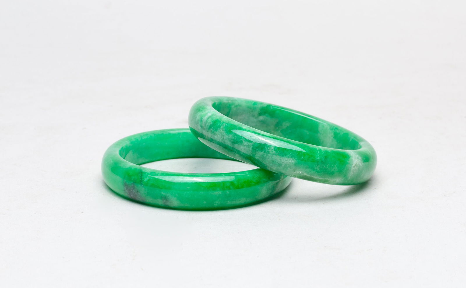 Pair Chinese Collectible Bangles (1 of 12)