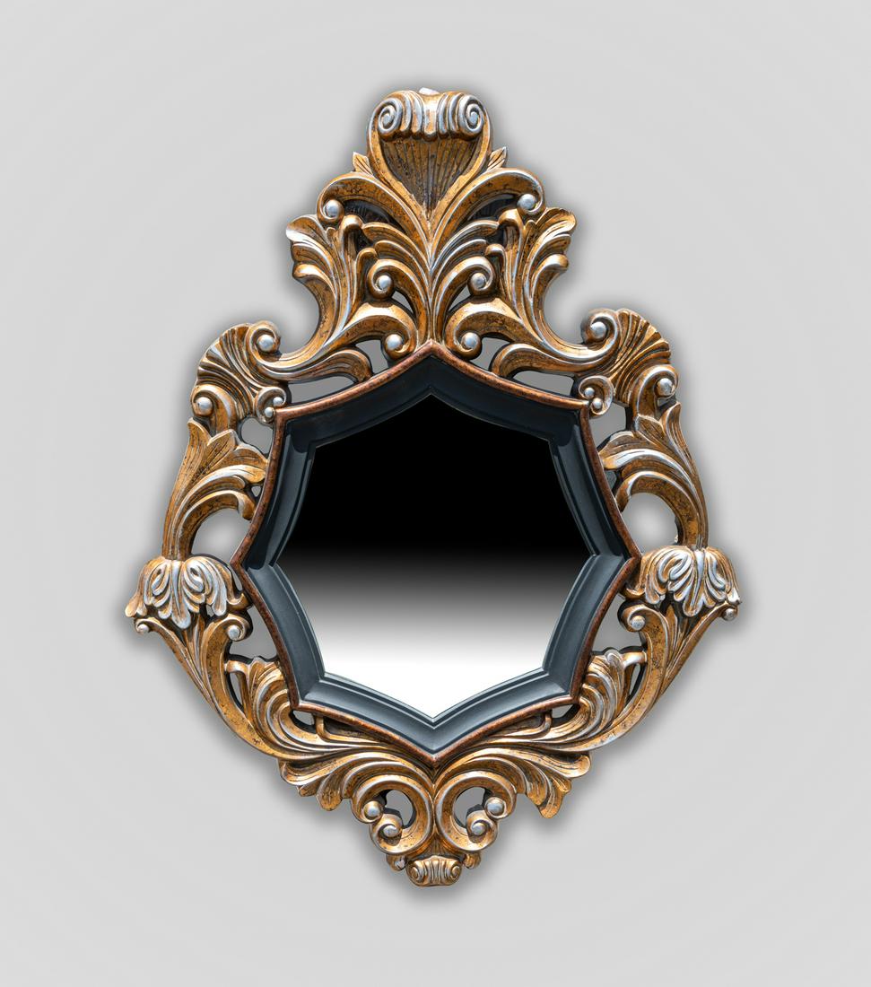 Large Rococo Type Hanging Mirror (1 of 6)
