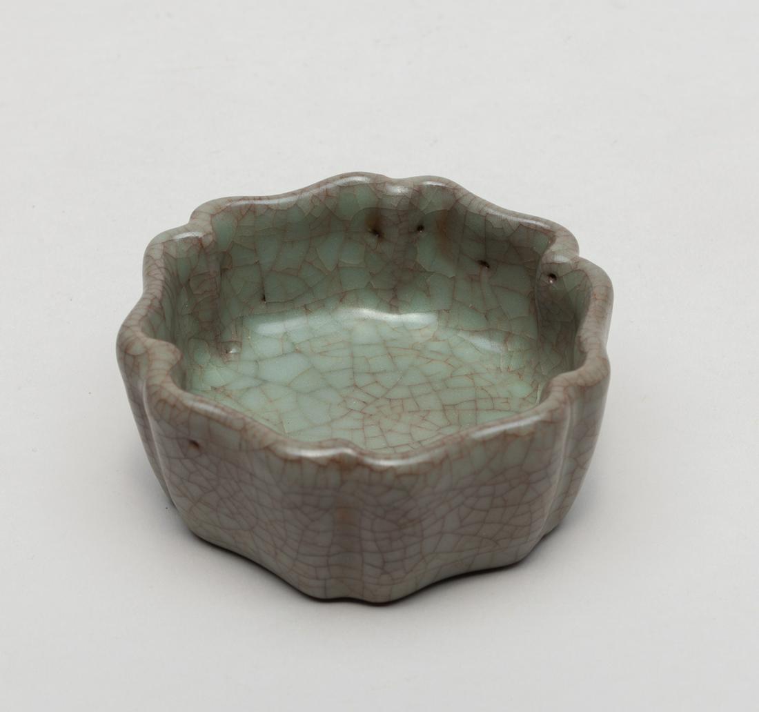 Rare Chinese Ge Type Porcelain Brush Washer (1 of 9)