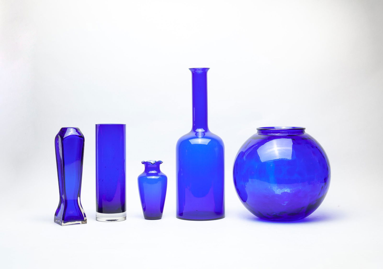 Continents Sapphire Like Glass Wares (1 of 8)