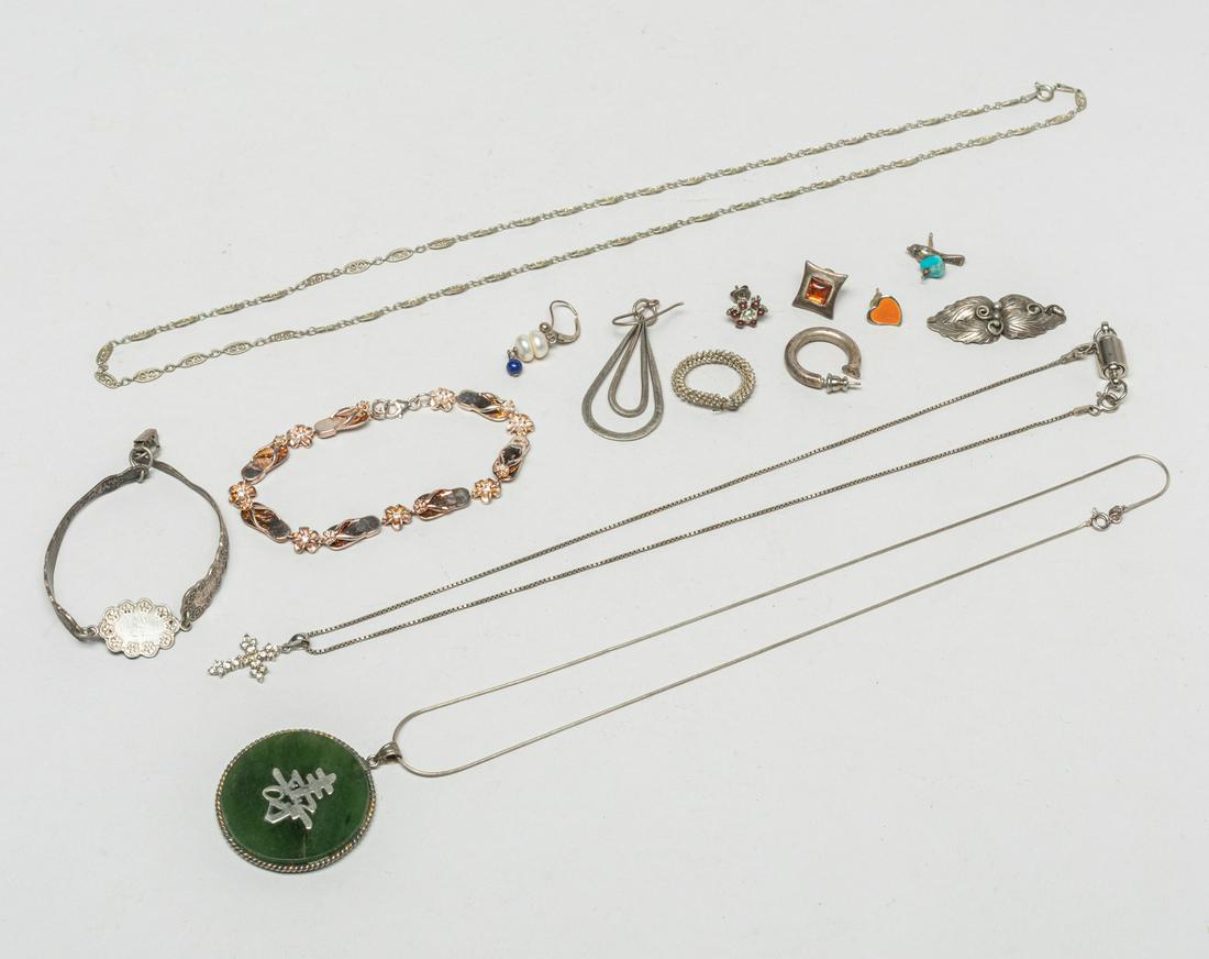 Set Silver & Gemstone Jewelry (1 of 14)