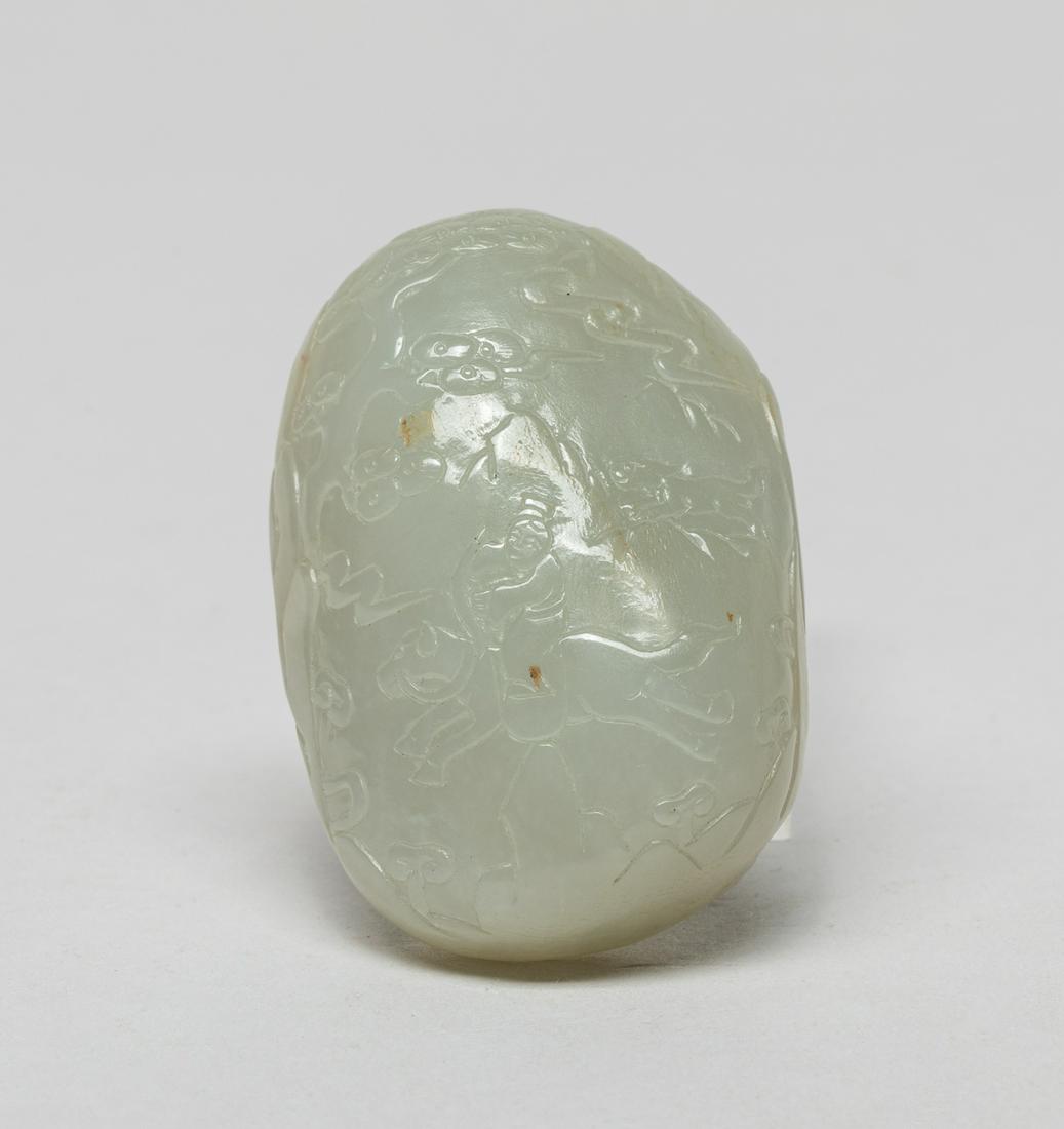 Large Chinese White Jade Toggle (1 of 13)