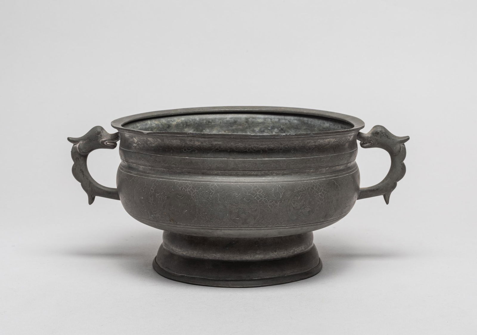 Antique Chinese Pewter Censer (1 of 12)