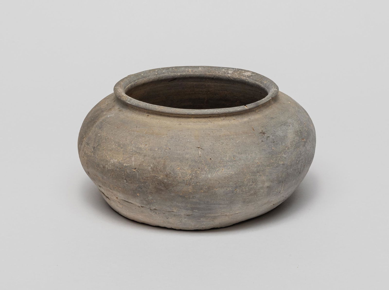 Antique Korean Joseon Pottery Water Pot (1 of 12)