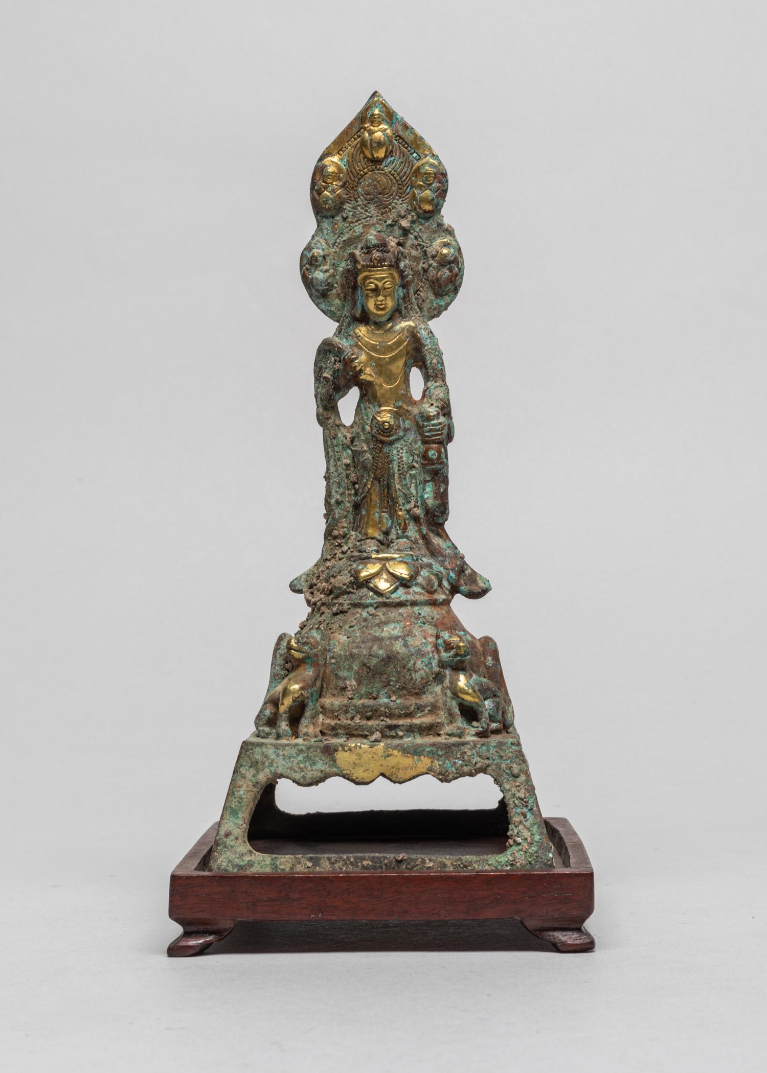 Korean Gilt Bronze Kuanyin (1 of 11)