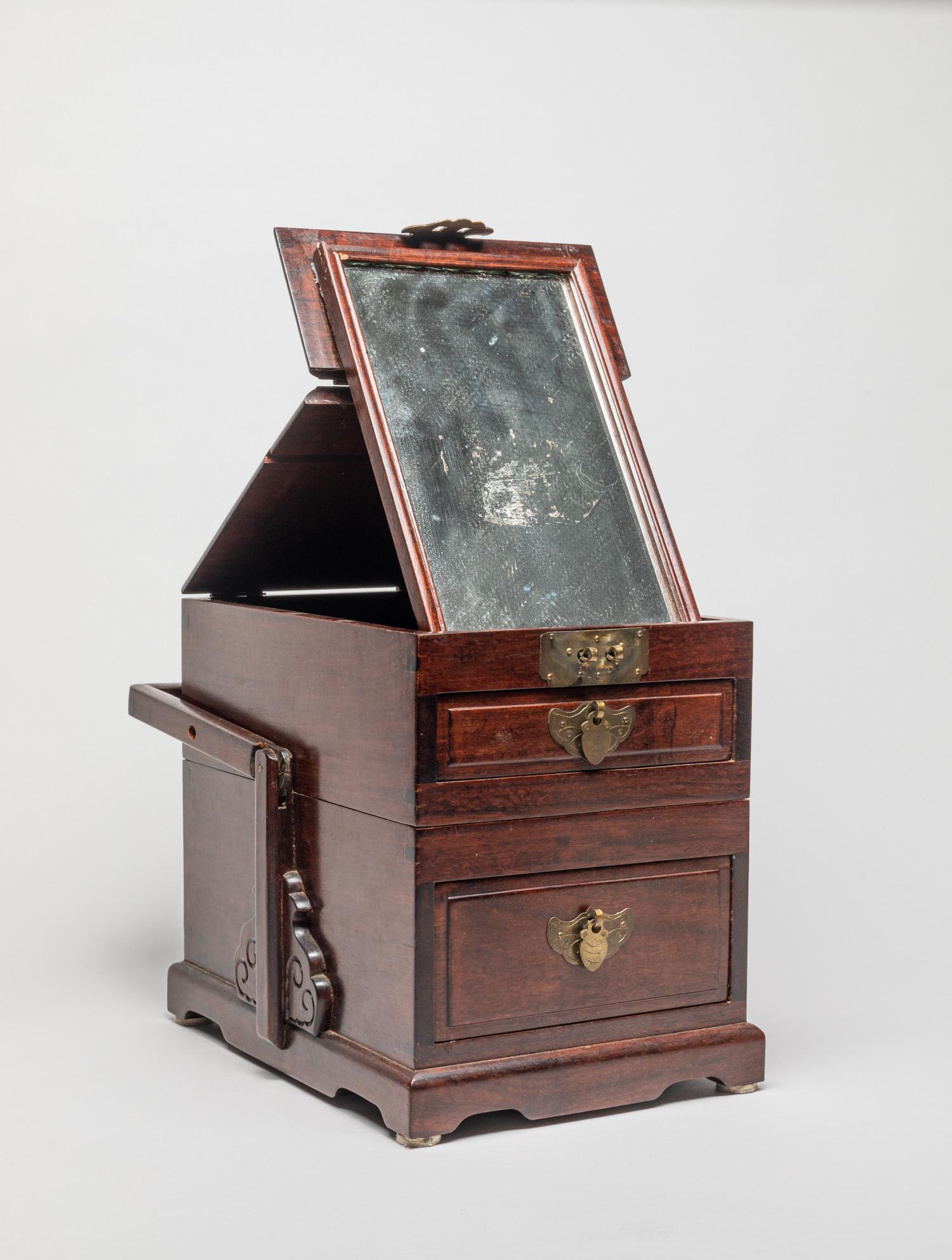 Special Form Chinese Wood Jewelry Box (1 of 11)