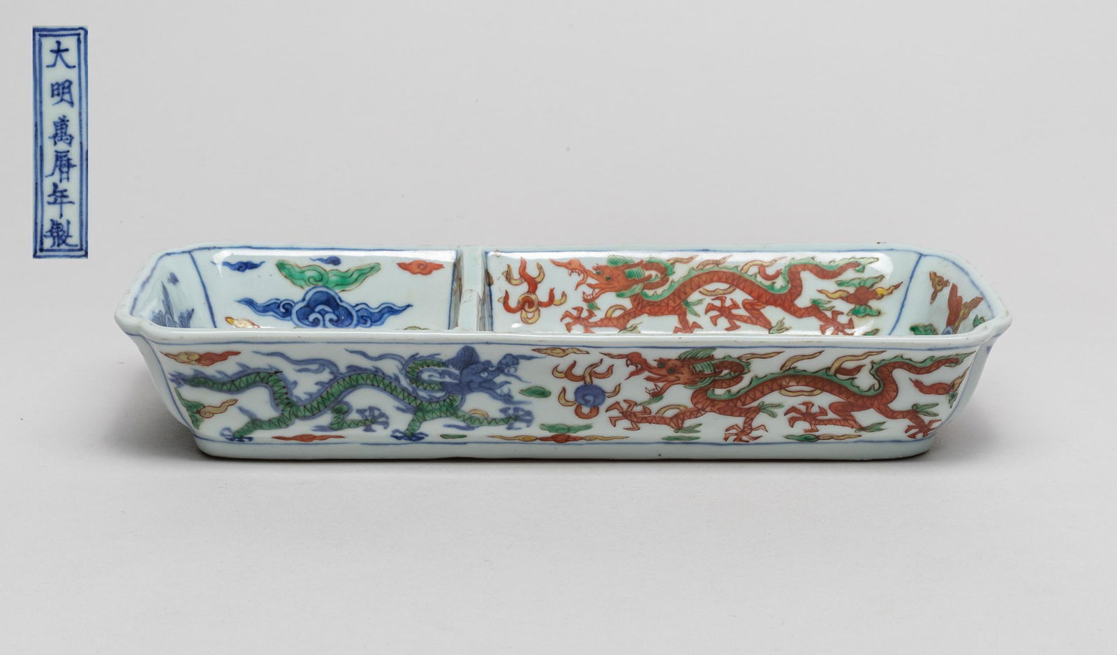 Long Chinese Export Porcelain Washer (1 of 13)