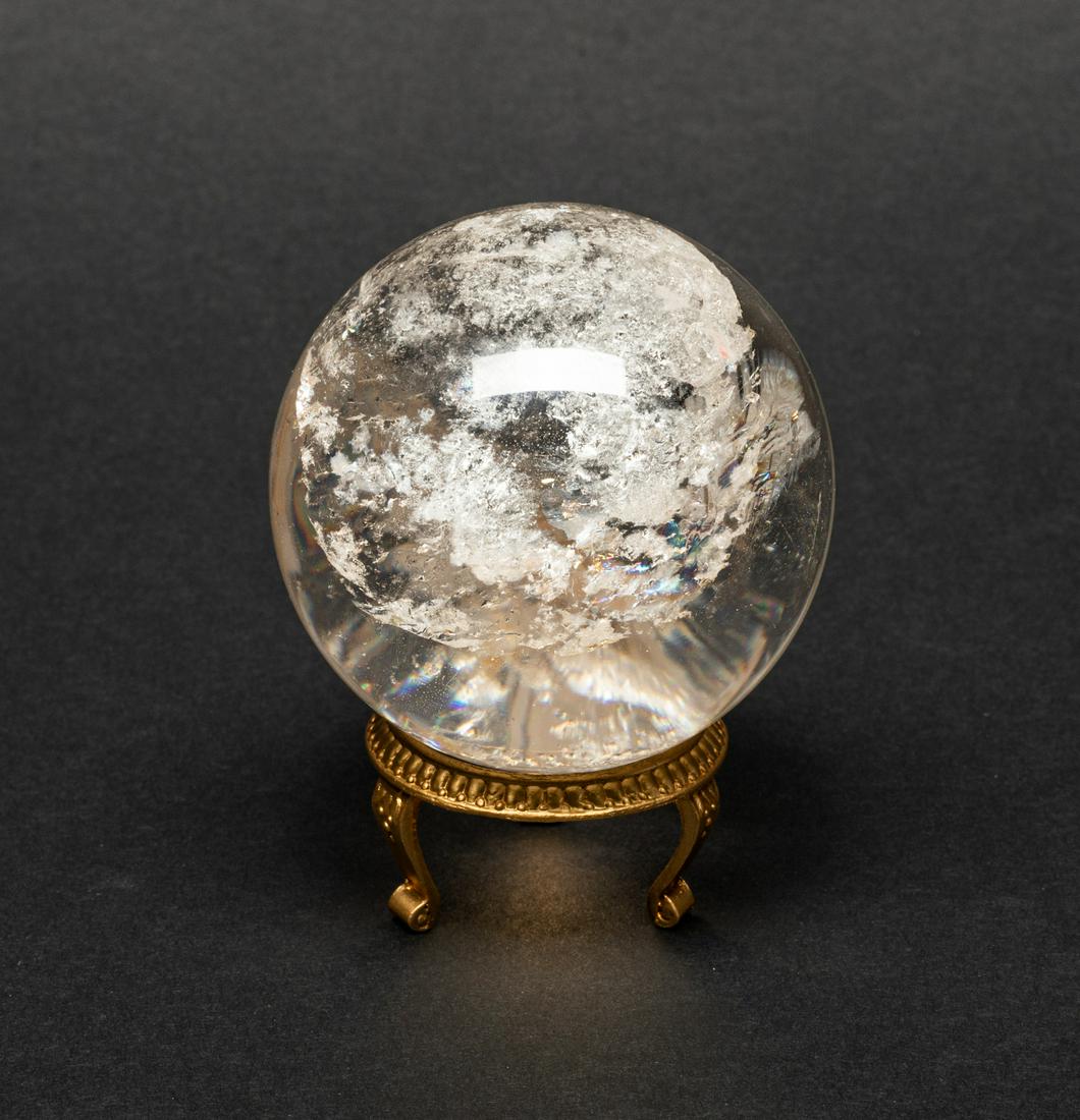 France Clear Rock Crystal Ball (1 of 7)