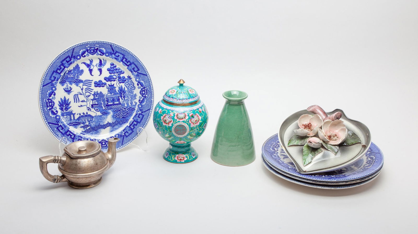Estate Chinese Metal & Porcelains (1 of 16)