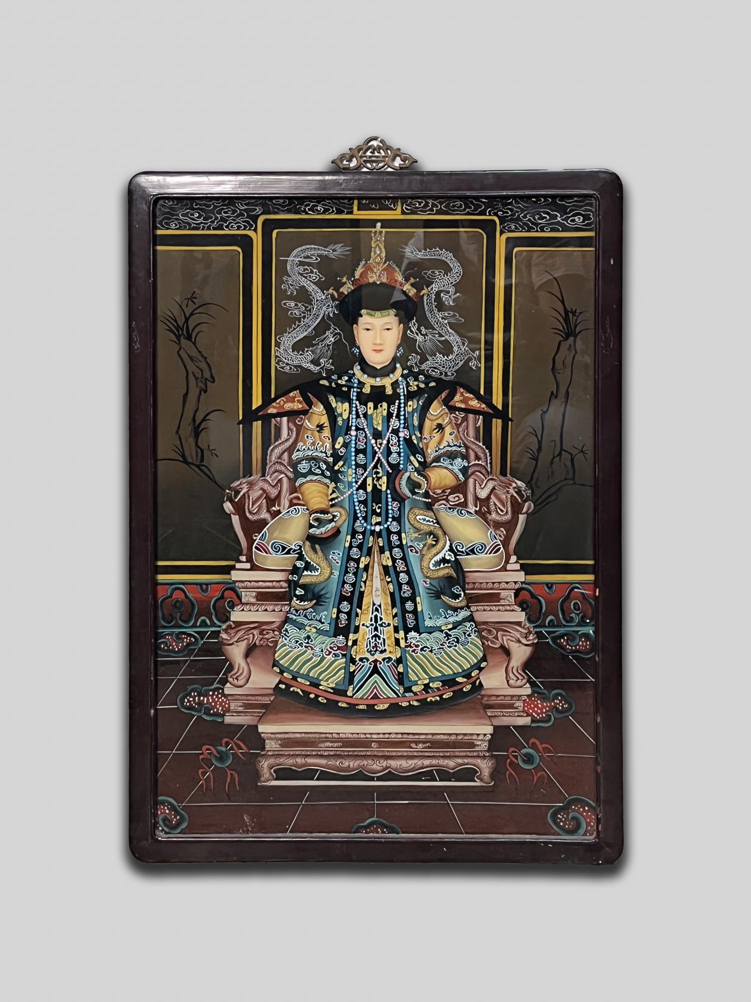 Old Chinese Reserve Painting of Figure (1 of 14)